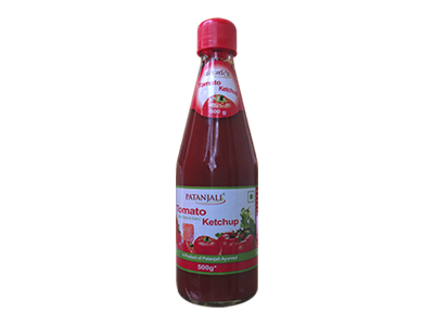 PATANJALI TOMATO KETCHUP WITH ONION GARLIC 