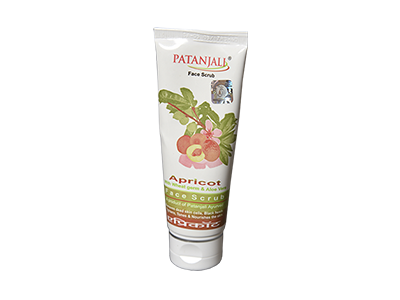 Patanjali Aloevera  Apricot Face Scrub