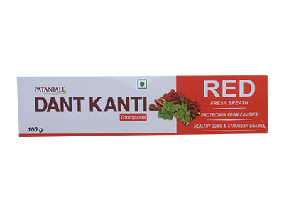 PATANJALI DANT KANTI RED TOOTHPASTE