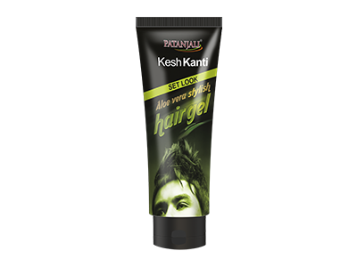 Patanjali Kesh Kanti Aloe.Hair Gel (Set-look) 
