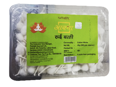 Aastha Cotton Wicks Plain