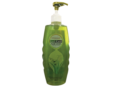 Patanjali Kesh Kanti Aloe Vera Hair Cleanser 450 ML - Buy shampoos online