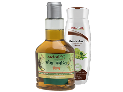 Patanjali Kesh Kanti Oil 300ml Plus Kesh Kanti Natural Hair