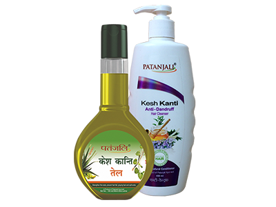 Patanjali Kesh Kanti Oil 120ml Plus Kesh Kanti Anti Dandruff Hair