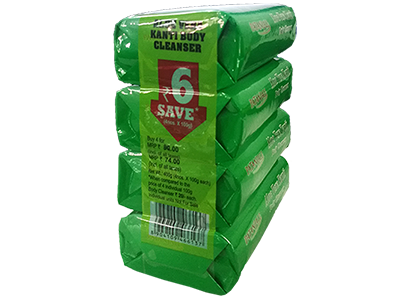 ALOEVERA KANTI BODY CLEANSER -(4 X 1) 100 GM