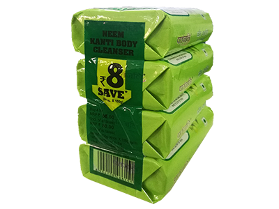 NEEM KANTI BODY CLEANSER (4 X 1) 100Gm