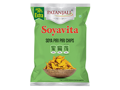 SOYAVITA SOYA PIRI PIRI CHIPS