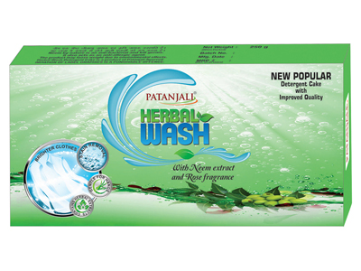 Patanjali Herbal Wash Detergent Cake 