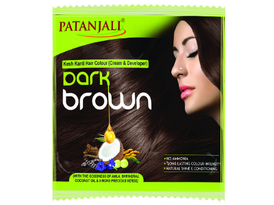 Patanjali KESH KANTI HAIR COLOUR (CREAM & DEVELOPER) - DARK BROWN Patanjali KESH KANTI HAIR COLOUR (CREAM & DEVELOPER) - DARK BROWN