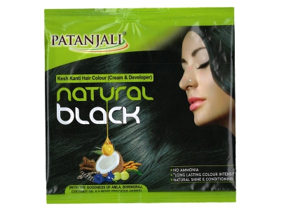 Patanjali KESH KANTI HAIR COLOUR (CREAM & DEVELOPER) - NATURAL BLACK Patanjali KESH KANTI HAIR COLOUR (CREAM & DEVELOPER) - NATURAL BLACK
