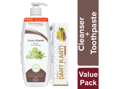 KESH KANTI HAIR CLEANSER NATURAL 450 ML-OFFER PACK