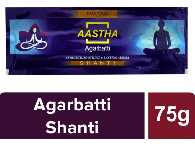 AASTHA AGARBATTI SHANTI - 75 GM