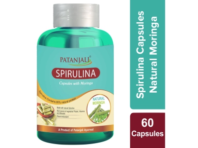SPIRULINA CAPSULE WITH MORINGA - 60 tabs
