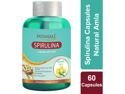 SPIRULINA CAPSULE WITH AMLA - 60 tabs