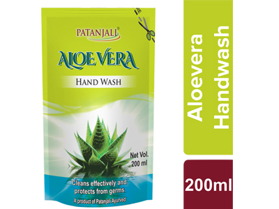 Patanjali Aloevera Hand Wash(Refill)