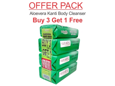 ALOEVERA KANTI BODY CLEANSER-(Buy 3 Get 1 Free)