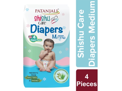 SHISHU CARE BABY DIAPER (MEDIUM-4)