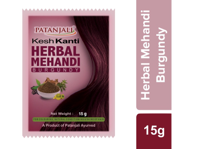 Patanjali KESH KANTI HERBAL MEHANDI (BURGUNDY) 15 G- Buy Online, Offers on Patanjali Herbal Mehandi Patanjali KESH KANTI HERBAL MEHANDI (BURGUNDY) 15 G- Buy Online, Offers on Patanjali Herbal Mehandi