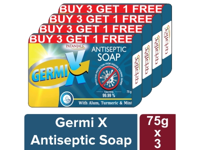 Germi X Antiseptic Soap 75gm Buy3 Get1 Free