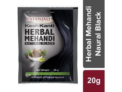 Buy Patanjali KK Natural Black Hair Colour 20 g  Pack of 2 Online at  Low Prices in India  Amazonin