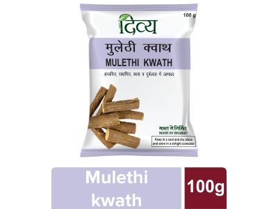Patanjali Divya MULETHI KWATH 100 g - Buy Online Patanjali Divya MULETHI KWATH 100 g - Buy Online