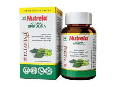 Patanjali Nutrela Spirulina Natural