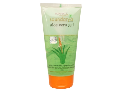 Patanjali Natural SAUNDARYA ALOE VERA GEL 150 ml - Buy Aloevera Online