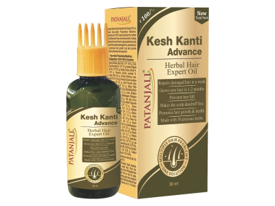 PATANJALI KESH KANTI Advance HERBAL HAIR EXPERT OIL 30 ML - Buy Hair Oil  Online