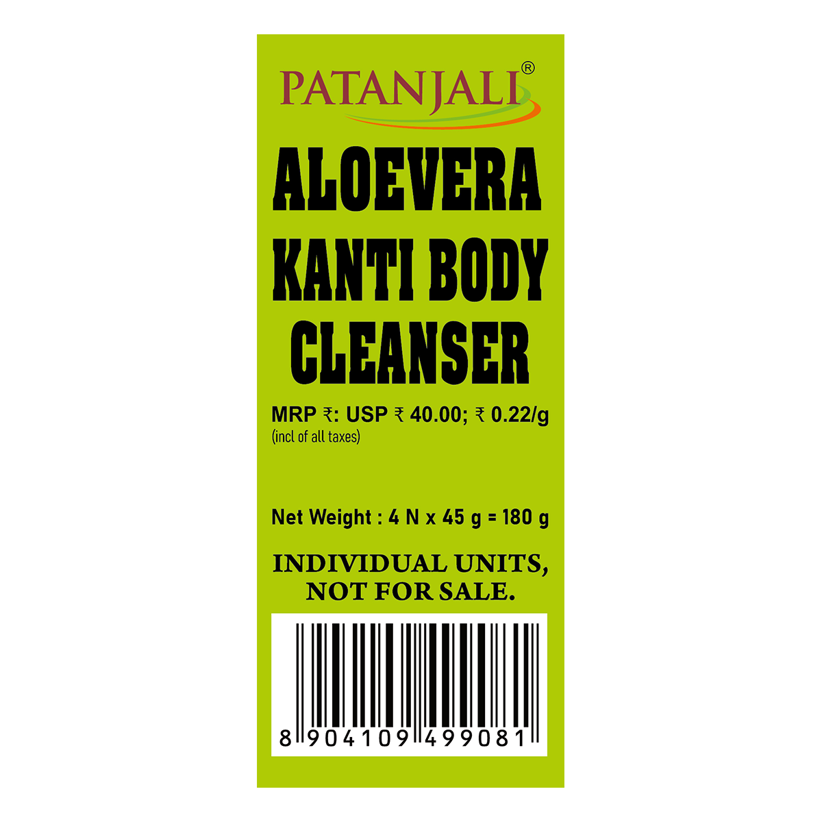 Patanjali Kanti Aloevera Herbal Body Soap 180 G Patanjali Soap Buy Online