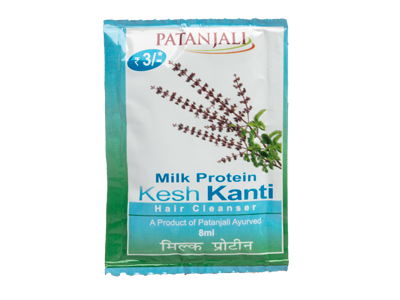 Patanjali Kesh Kanti Milk Protein Hair Cleanser Organic Shampoo
