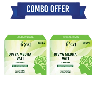 Combo Divya Medha Vati Ex.Power 30X4 Tab (Pack Of 2)