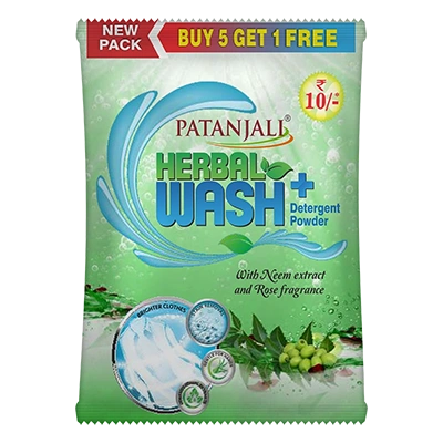 Herbal Wash+ Detergent Powder (Buy5 Get1free)