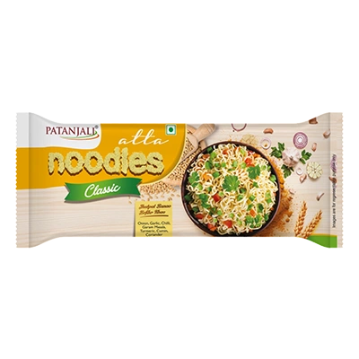 Patanjali Atta Noodles Classic - Family Pack