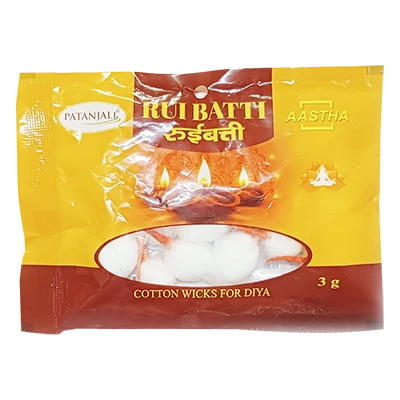 Aastha Round Cotton Wicks (Red)