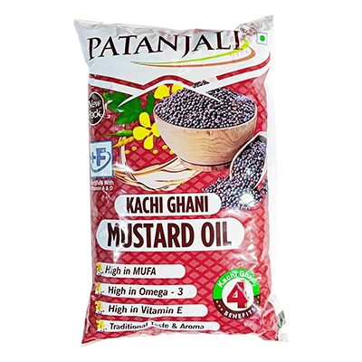 PATANJALI MUSTARD OIL 770 GM PP	