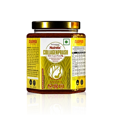 Patanjali Nutrela Collagenprash Skin Super Food Strawberry