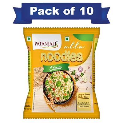 Pack of 10- Atta Noodles Classic 60gm- Rs 10 Off