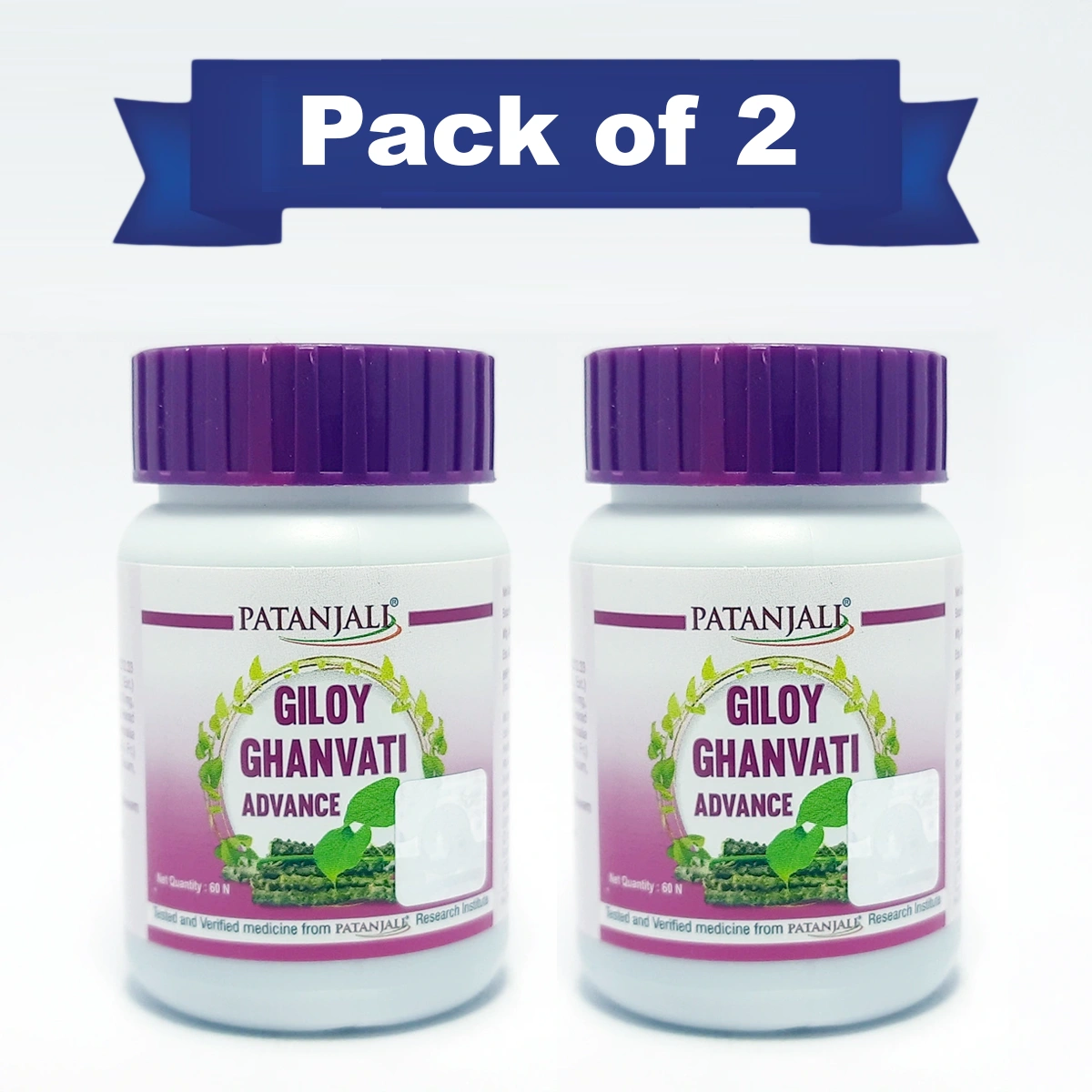 Combo Giloy Ghanvati Advance 60 N (Pack of 2)