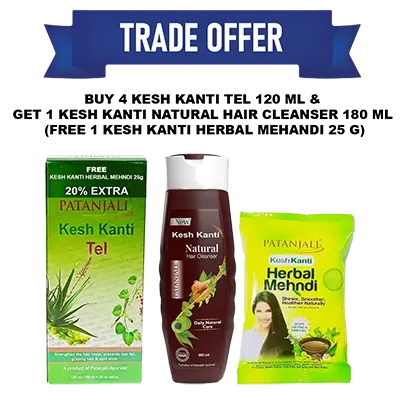 Keshkanti Tel + Mehandi + Shampoo