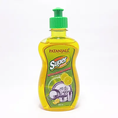 Patanjali Super Dish Wash Gel Lemon Power