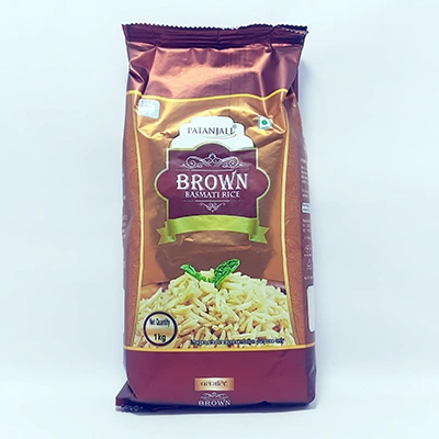 Patanjali Brown Basmati Rice Pouch