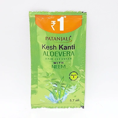 Patanjali Kesh Kanti AloeVera Hair Cleanser Neem