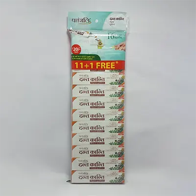 Dant Kanti Natural Toothpaste 43g (Buy 11+ 1 Free) Hanger