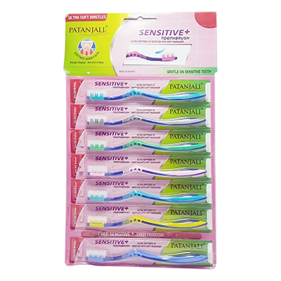Patanjali Toothbrush Sensitive Plus (Hanger)