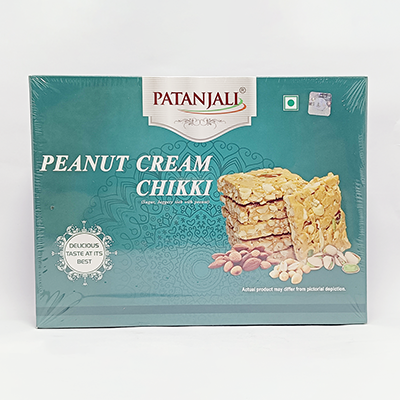 Patanjali Peanut Cream Chikki