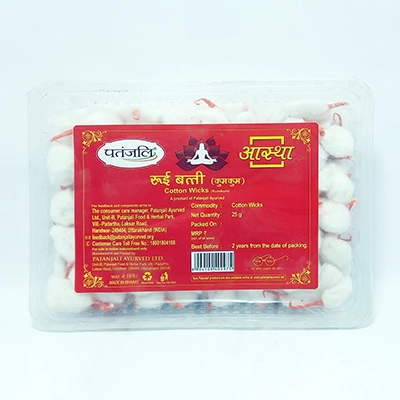 Aastha Rui Batti Kumkum (Cotton Wicks)
