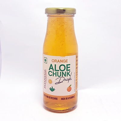 Orange Aloe Chunk Drink