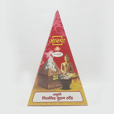 AASTHA PYRAMID WOODEN STAND - 1N