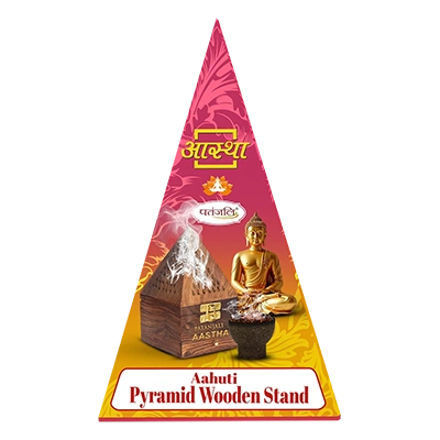 AASTHA PYRAMID WOODEN STAND - 1N