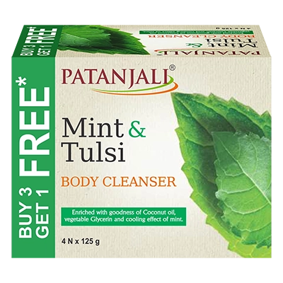 Mint Tulsi Body Cleanser-125g B3g1 Free